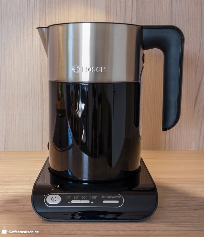 test Bosch TWK8613P wasserkocher design testbericht Bosch TWK8613P wasserkocher design