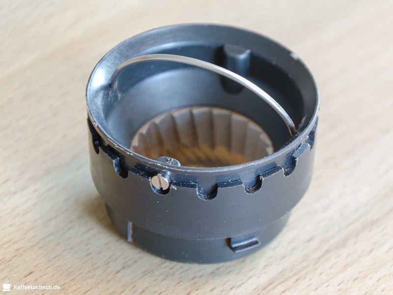 Test Graef CM 800 oberes mahlwerk Testbericht Graef CM 800 oberes mahlwerk